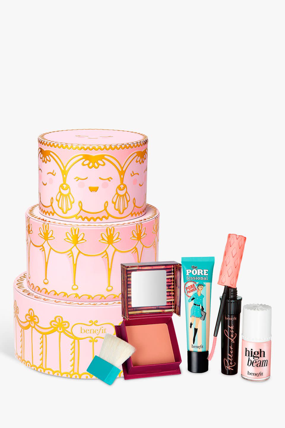 <p>With four of Benefit's hero products including the Hoola Bronzer, Porefessional Primer, Roller Lash Mascara and High Beam Highlighter, this is the gift set that keeps on giving. </p><p><a rel="nofollow noopener" href="https://www.feelunique.com/p/Benefit-Gimme-Some-Sugar-Holiday-Gift-Set" target="_blank" data-ylk="slk:buy now;elm:context_link;itc:0;sec:content-canvas" class="link ">buy now</a></p>