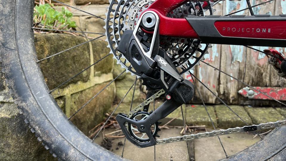 SRAM Eagle Transmission XX SL rear mech detail