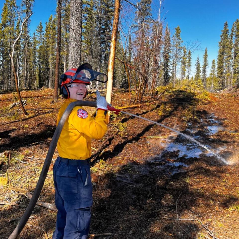 H Hayes pictured during one of Beat the Heat's field days. 