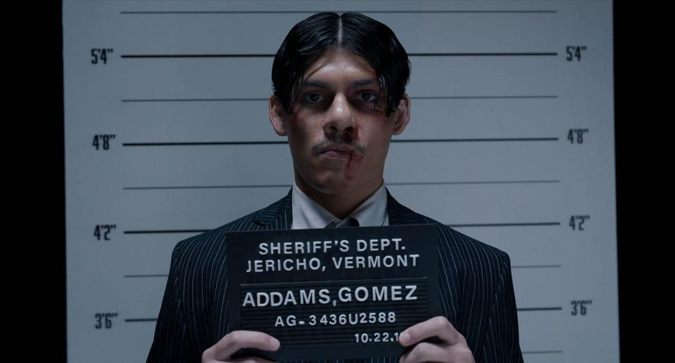 wednesday lucius hoyos as young gomez in episode 105 of wednesday cr courtesy of netflix © 2022