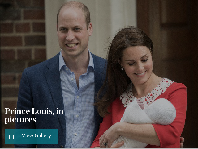 It's a boy Celebrating the Royal baby - in pictures