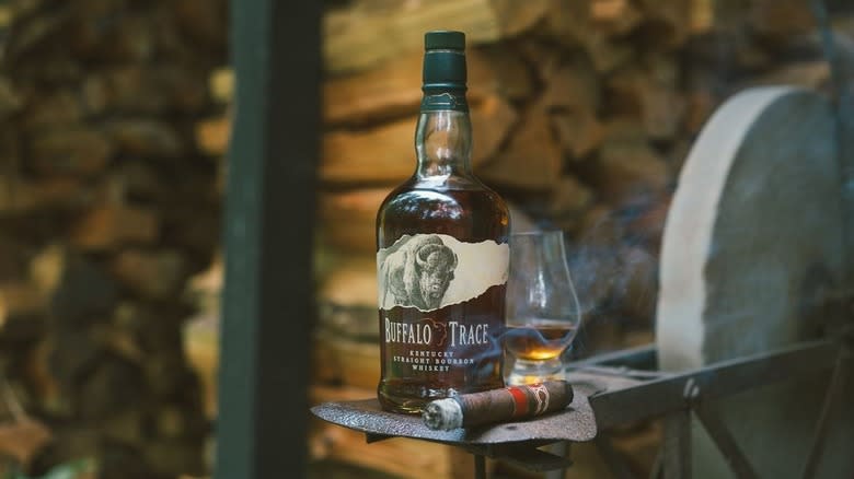 Bottle of Buffalo Trace