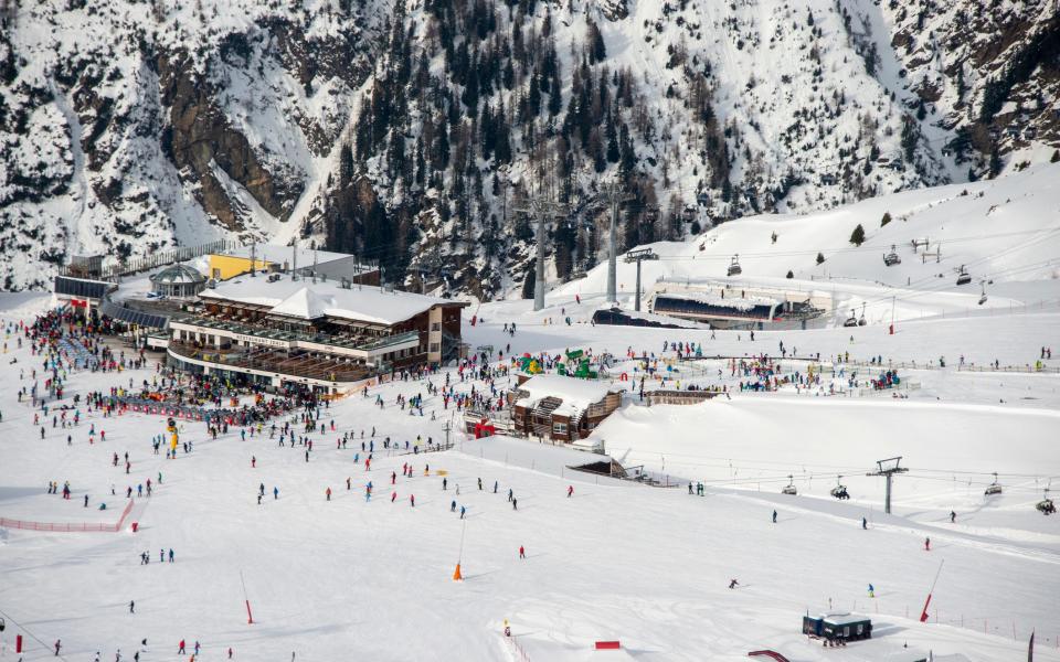 The Austrian resort of Ischgl - Getty