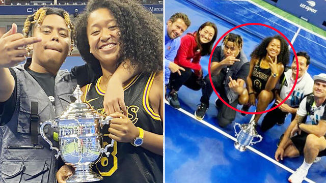 US Open 2020: Naomi Osaka's awkward boyfriend moment