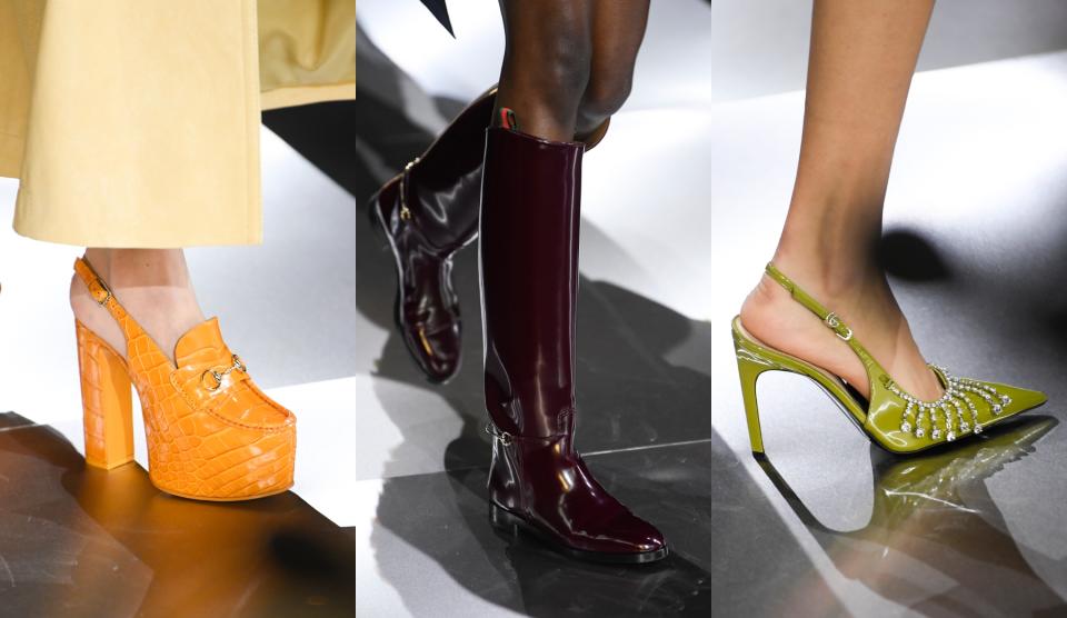 Gucci, Milan Fashion Week, shoes, fall 2024 collection