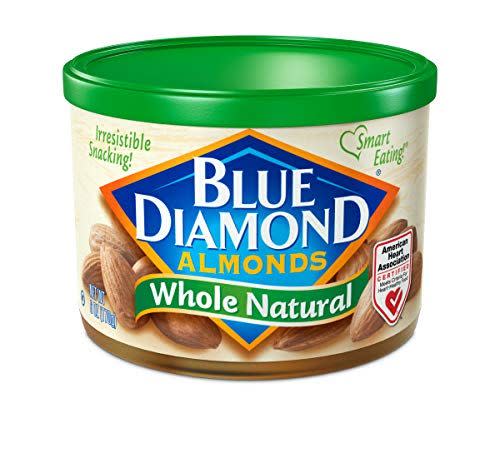 19) Raw Whole Natural Almonds