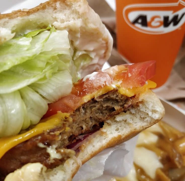 A&W Beyond Burger