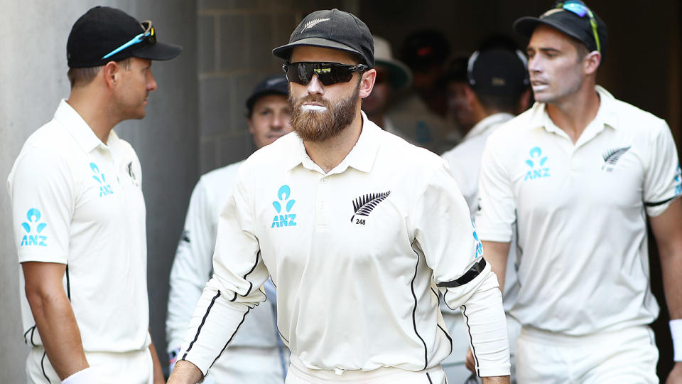 Kane Williamson was ruled out through illness. (Photo by Ryan Pierse/Getty Images)