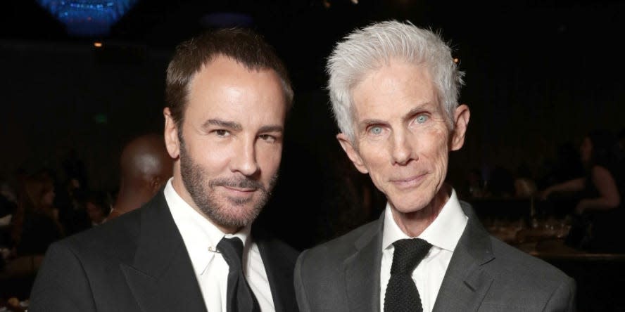 Tom Ford and Richard Buckley