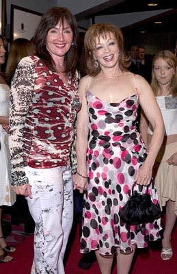Nora Dunn and Frances Fisher at the New York premiere of New Line's Laws of Attraction