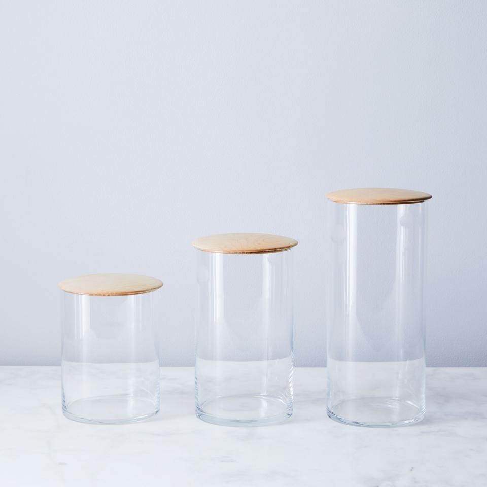 Glass Simple Storage Containers