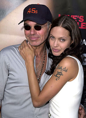 Billy Bob Thornton and Angelina Jolie at the L.A. premiere of MGM's Original Sin