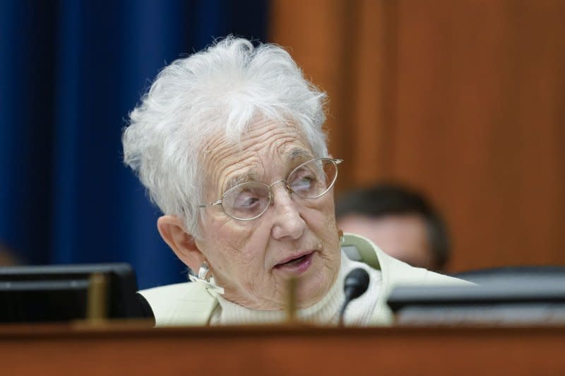 House education committee Chair Rep. Virginia Foxx, R-N.C., and the House Committee on Education and the Workforce are reviewing a bill Wednesday that would create an Oct. 1 deadline for FAFSA applications to be made available. File Pool photo by Andrew Harnik/UPI