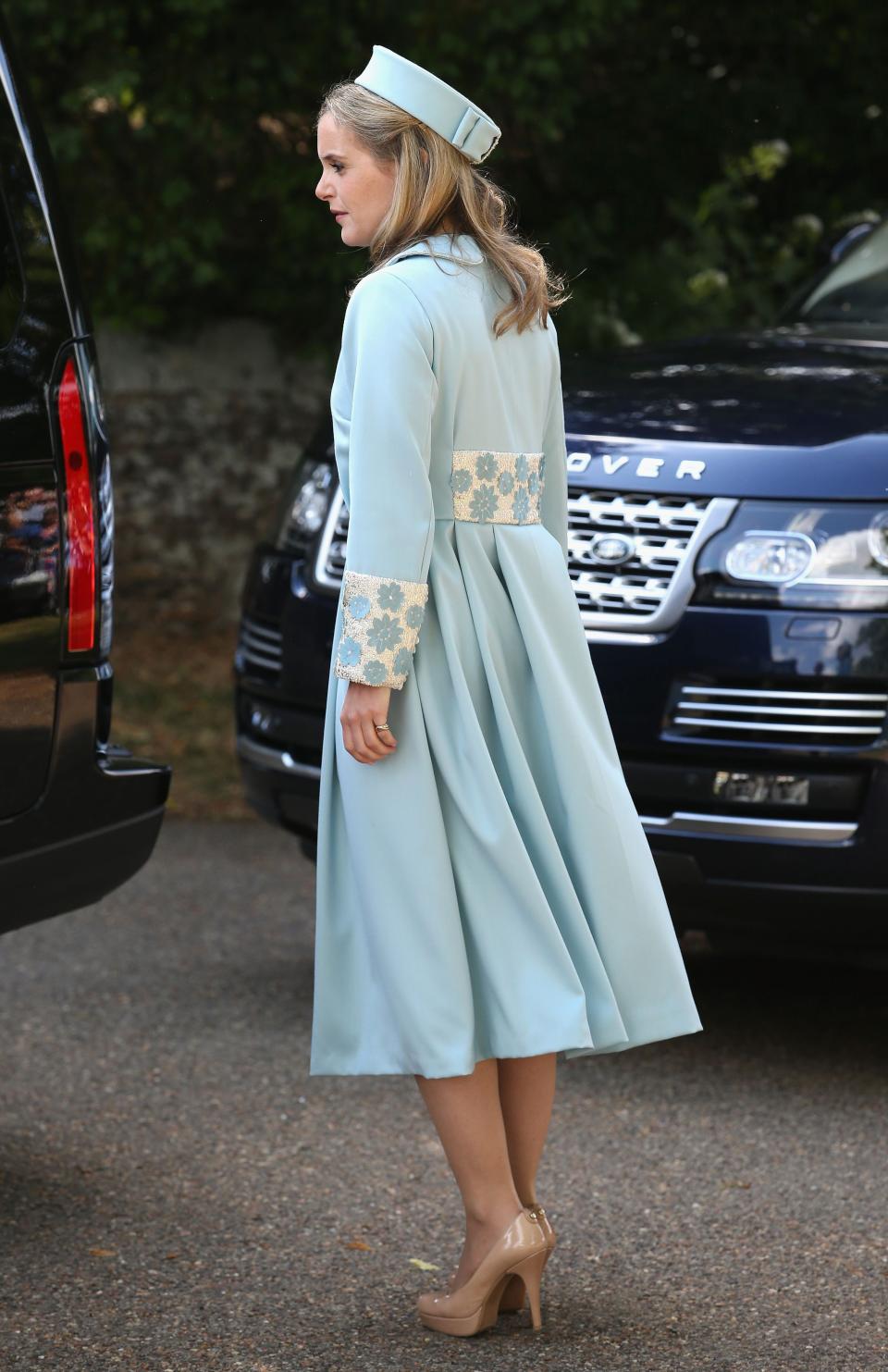 Sophie at Princess Charlotte’s christening in 2015 (PA)