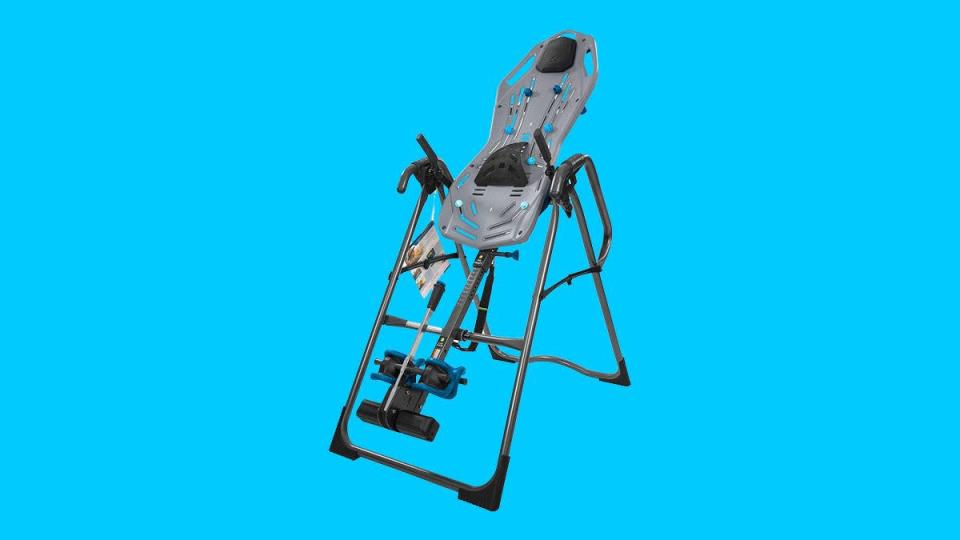 Help ease back and joint pain with this adjustable inversion table.