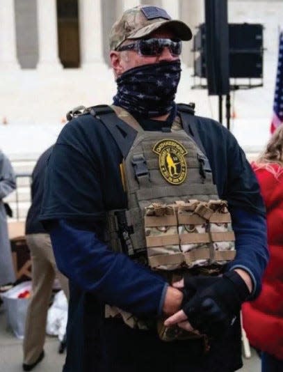 Kelly Meggs is an Oath Keeper from Florida who pleaded not guilty to federal charges related to the U.S. Capitol riot.