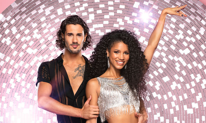 Strictly’s Vick Hope and Graziano Di Prima (Credit: BBC)