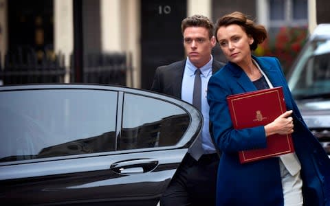 Richard Madden and Keeley Hawes - Credit: BBC