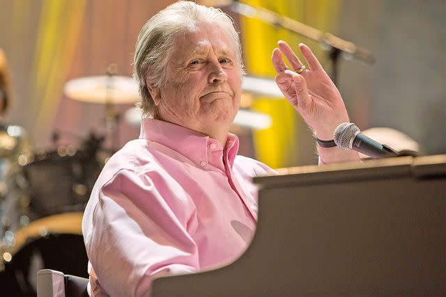 Daniel Knighton/Getty Brian Wilson performing Pet Sounds: The Final Performances at San Diego Civic Theatre on May 24, 2017 in San Diego