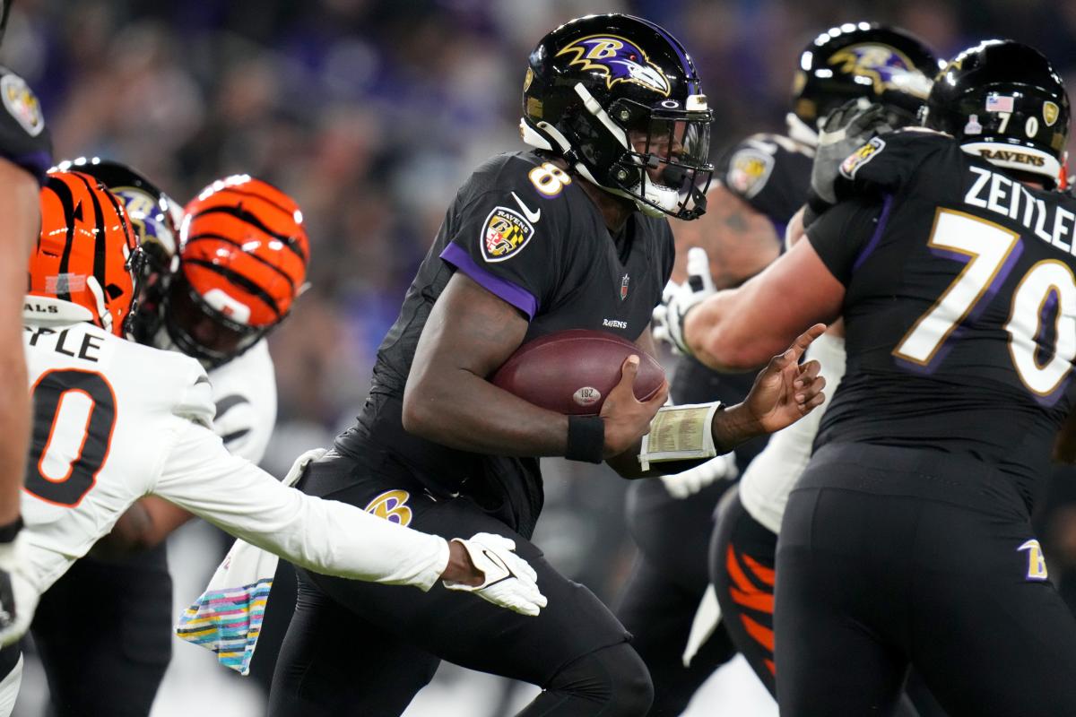 Cincinnati Bengals vs. Baltimore Ravens, Week 5, M&T Bank Stadium, AFC North