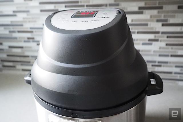 The Instant Pot Air Fryer Lid works as promised, but only for small batches