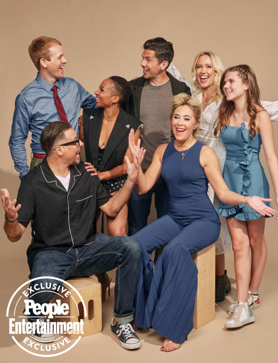 Stephen Moffatt, Trevor O. Munson, Monique Coleman, Daniel Eric Gold, Bonnie Discepolo, Anna Camp, and Katie Beth West