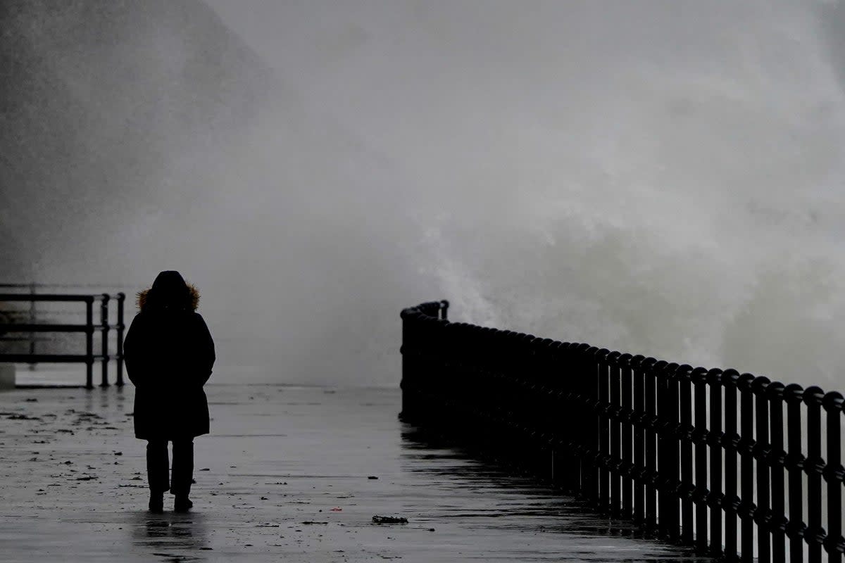 More than 40,000 properties were left without power in Scotland following Storm Otto (PA Wire)