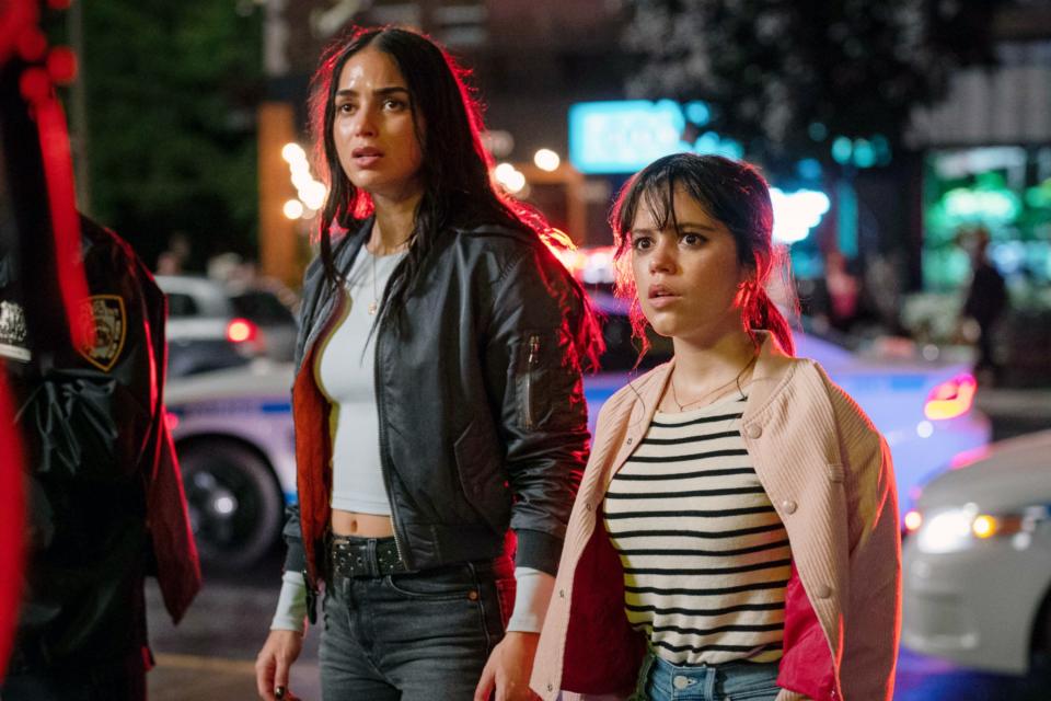 SCREAM VI, (aka SCREAM 6), from left: Melissa Barrera, Jenna Ortega