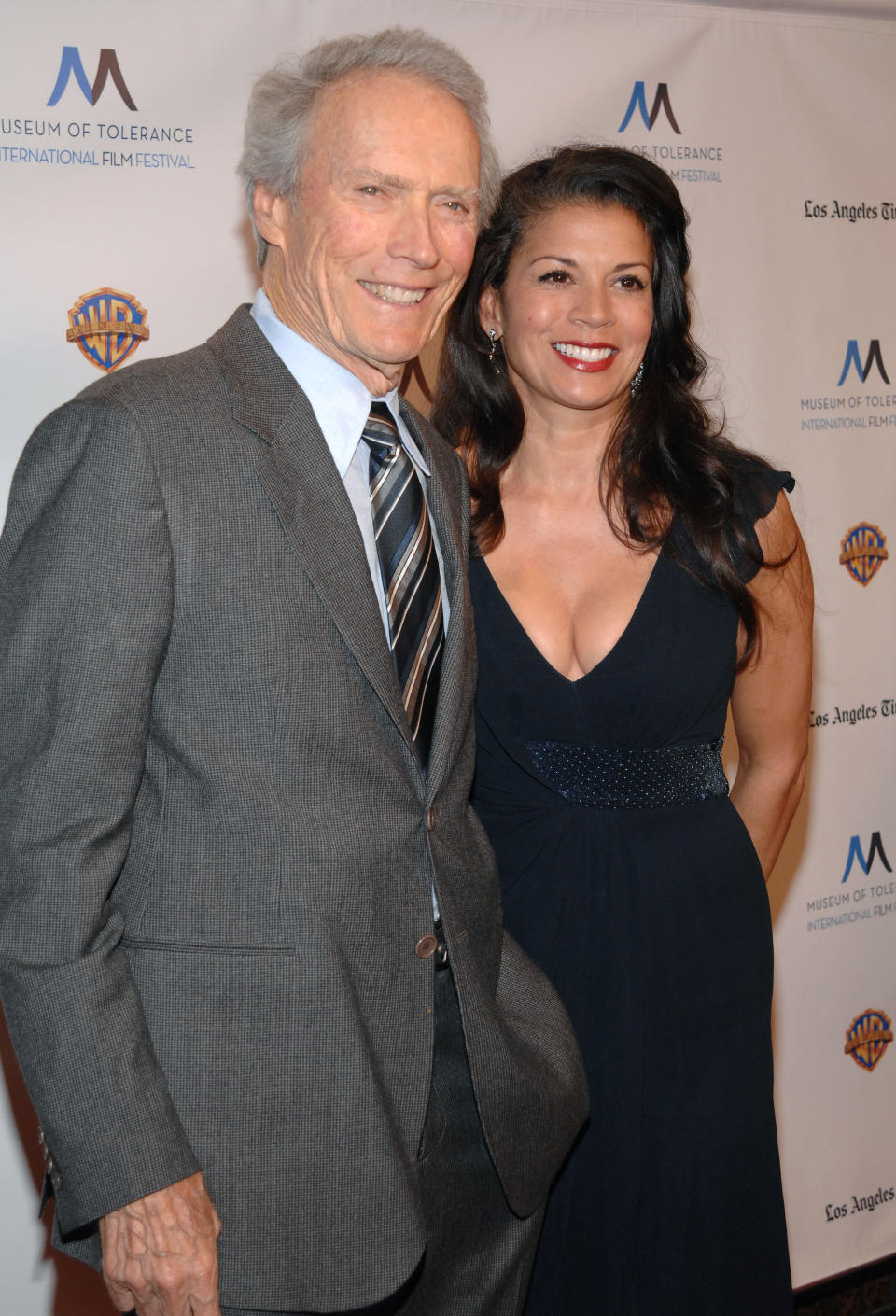 Clint Eastwood and Dina Ruiz