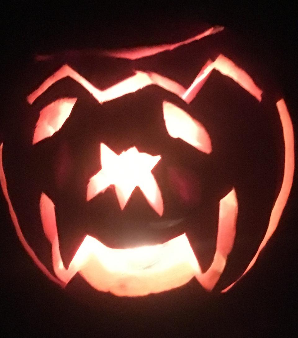 Get ready to embark on the Ontario County Pathways Great Pumpkin Walk and see hundreds of candle-lit jack-o'-lanterns like this.