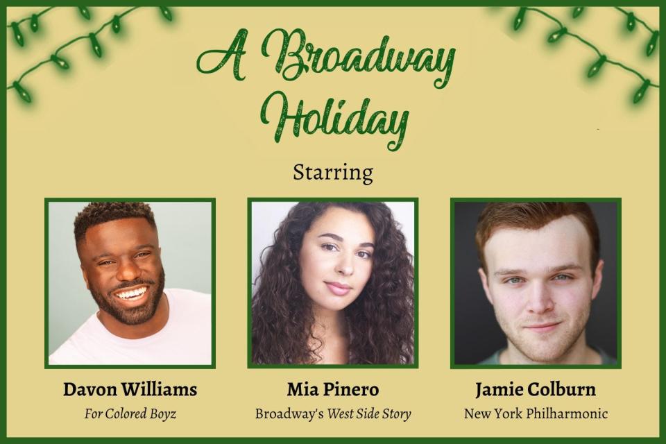 Exit Left Theatre will host “A Broadway Holiday” on Saturday-Sunday, Dec. 10-11, at Brew Merchant in Holland.