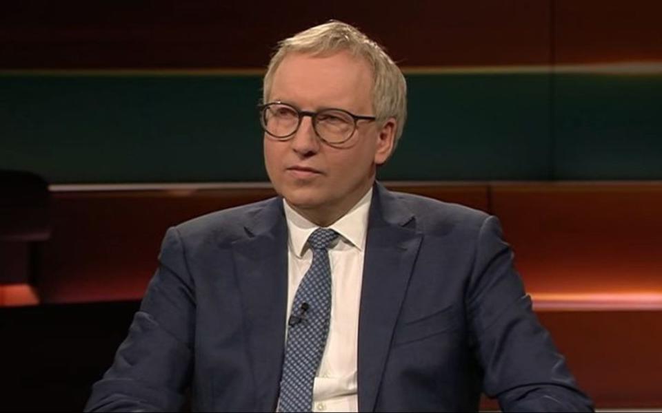 "Wir befeuern mit den Waffenlieferungen nur einen dauerhaften Abnutzungskrieg, den keiner gewinnen kann", kritisierte Politologe Johannes Varwick. (Bild: ZDF)