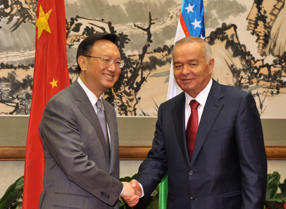 Uzbekistan President Islam Karimov Visits China