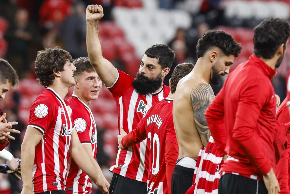 Athletic Club on X: 🥳 ¡¡¡¡¡𝗩𝗔𝗔𝗔𝗔𝗔𝗔𝗔𝗔𝗠𝗢𝗢𝗢𝗢𝗢𝗢𝗢𝗢𝗦!!!!! A  semifinales por quinta vez consecutiva. 👏 Épico y espectacular partido del  Athletic para seguir soñando con la Copa. Gozatu, athleticzaleak!!  #AthleticBarça 🏆 #AthleticClub