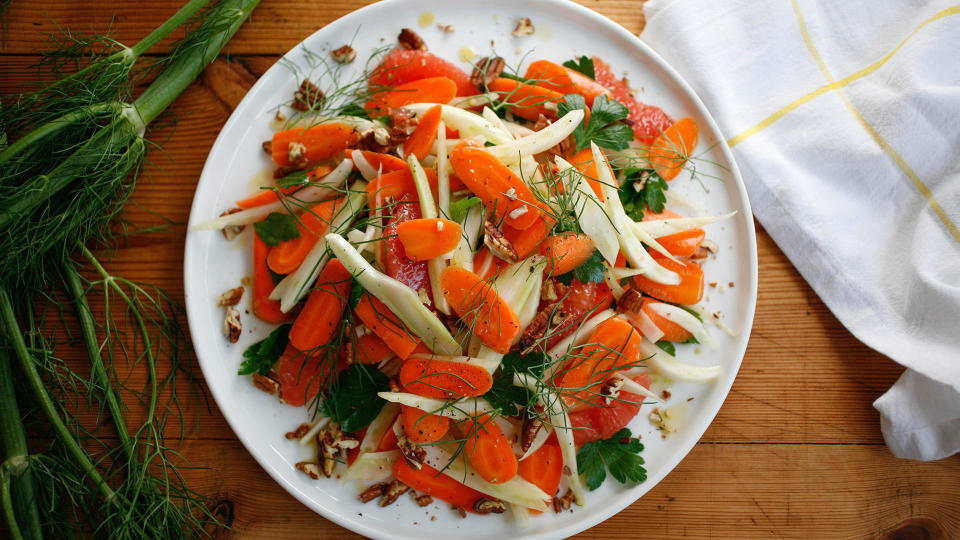 Carrot, Fennel & Citrus Salad. / Credit: Grimmway Farms
