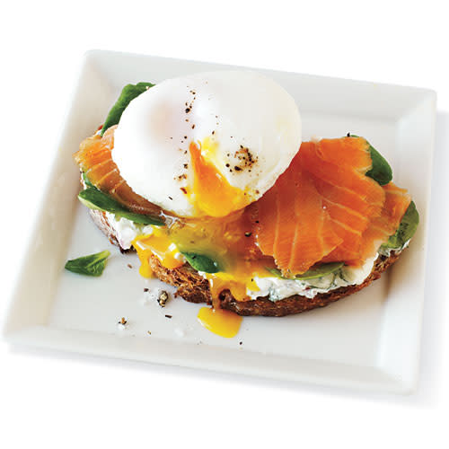 Smoked Salmon and Egg Sandwich