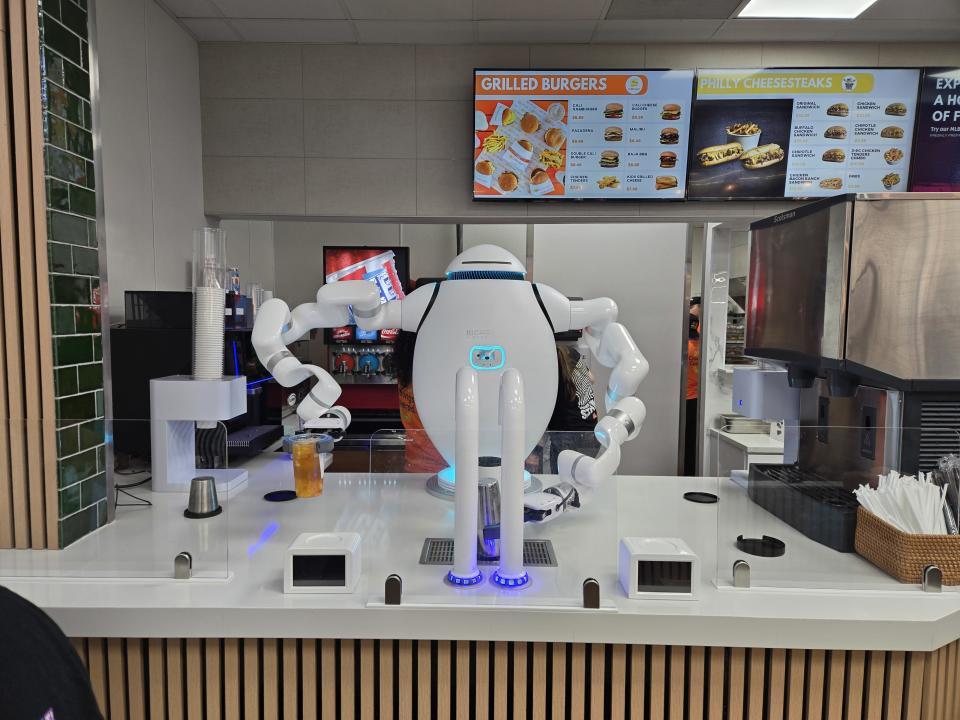 Richech Robotics announces the installation of ADAM at One Kitchen in Walmart in Rockford, Illinois, making it the first humanoid beverage robot in the state