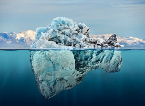 Drift by kayak among crackling icebergs - Credit: posteriori