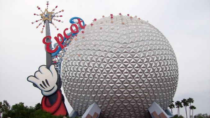 25th anniversary at the Epcot Center in Walt Disney World