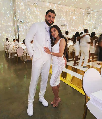 <p>Mike Evans Instagram</p> Mike Evans and Ashli Dotson.