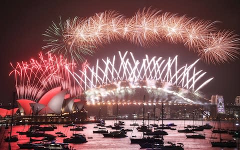 Sydney's celebrations  - Credit: &nbsp;Getty Images AsiaPac