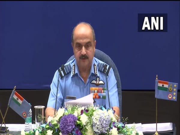 Indian Air Force (IAF) chief Air Chief Marshal VR Chaudhari (Photo/ANI)