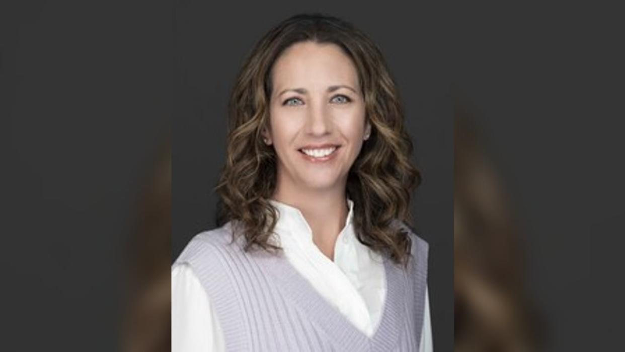 Monique LaGrange, a former trustee of Red Deer Catholic Regional Schools, has applied for judicial review of her removal from the school board. (Red Deer Catholic Regional Schools - image credit)