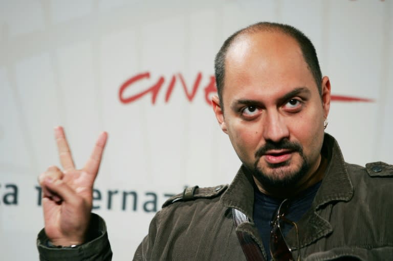 Russian director Kirill Serebrennikov, pictured on October 20, 2006, directed the production of Mikhail Lermontov's "A Hero of Our Time" at the Boloshi