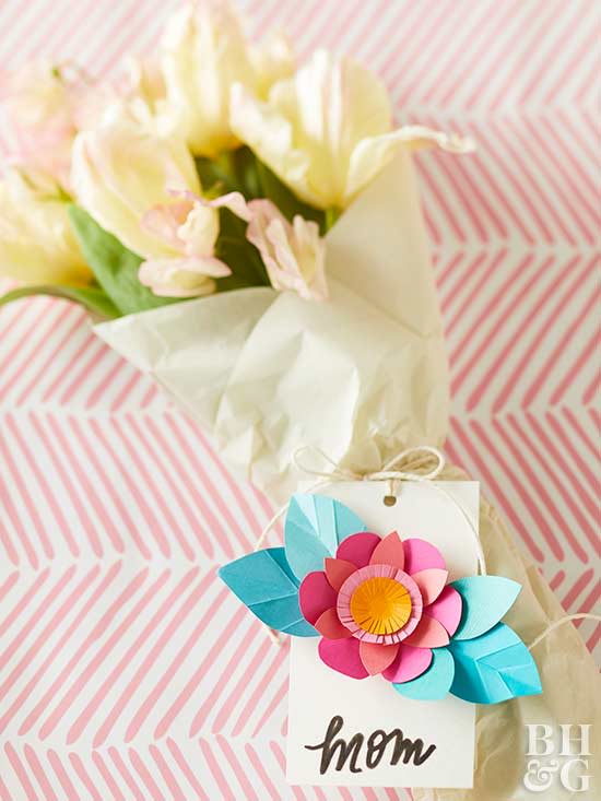 Floral Tissue Paper - Mother's Day Spring Gift Wrapping & Party