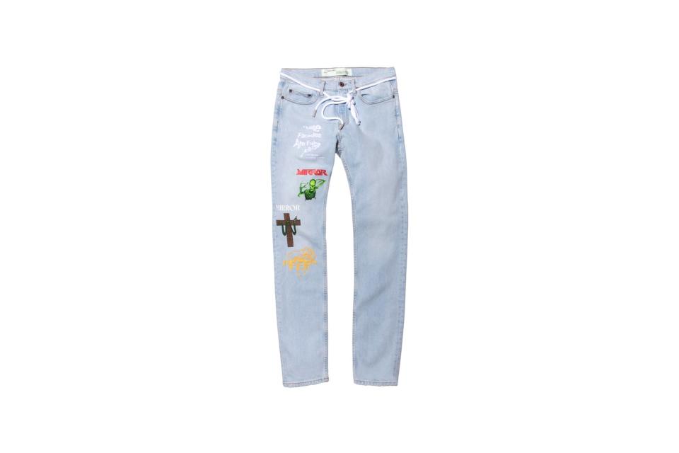 Off-White Faded Denim