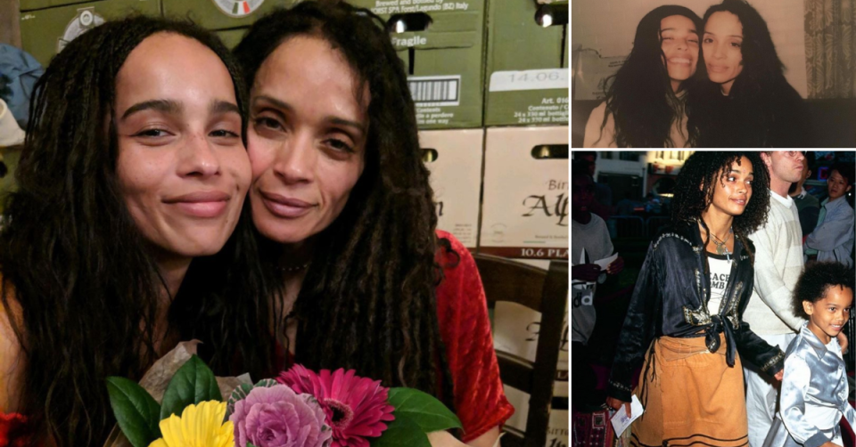 Lisa Bonet and daughter Zoë Kravitz 