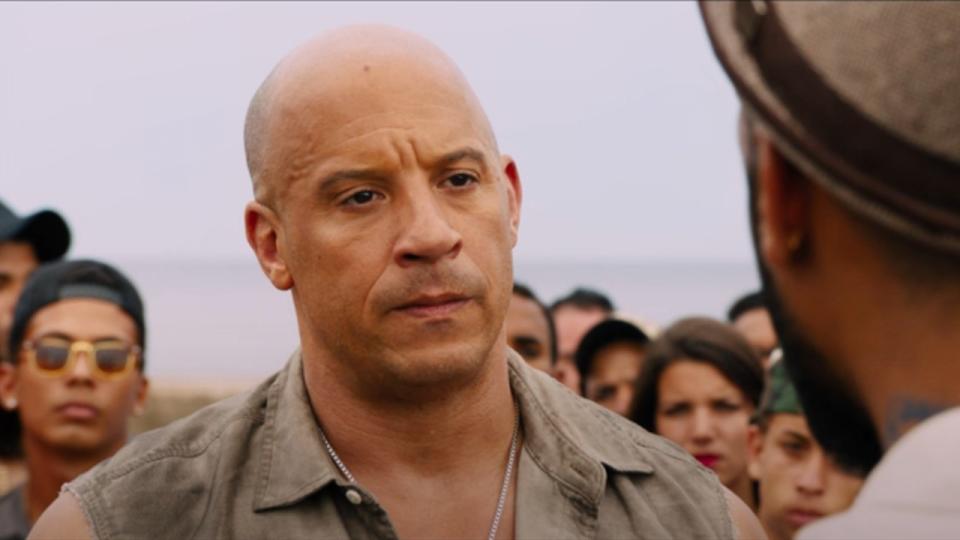 Vin Diesel in Fate of the Furious