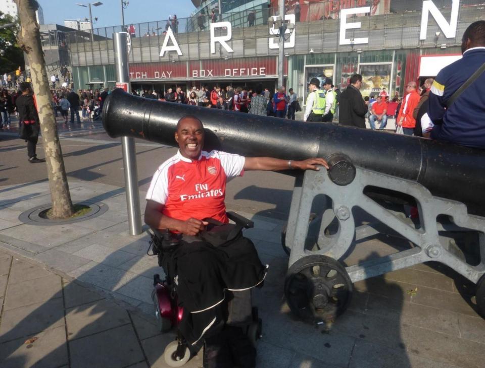 Mr Goode is an avid Arsenal fan with membership to Emirates stadium