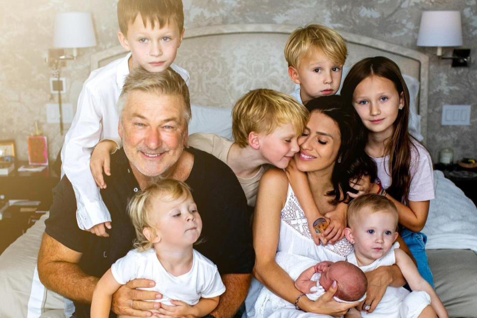 Baldwin dice que no planea tener más hijos pero que no toma control de la natalidad (¿Hilaria Baldwin? Instagram)